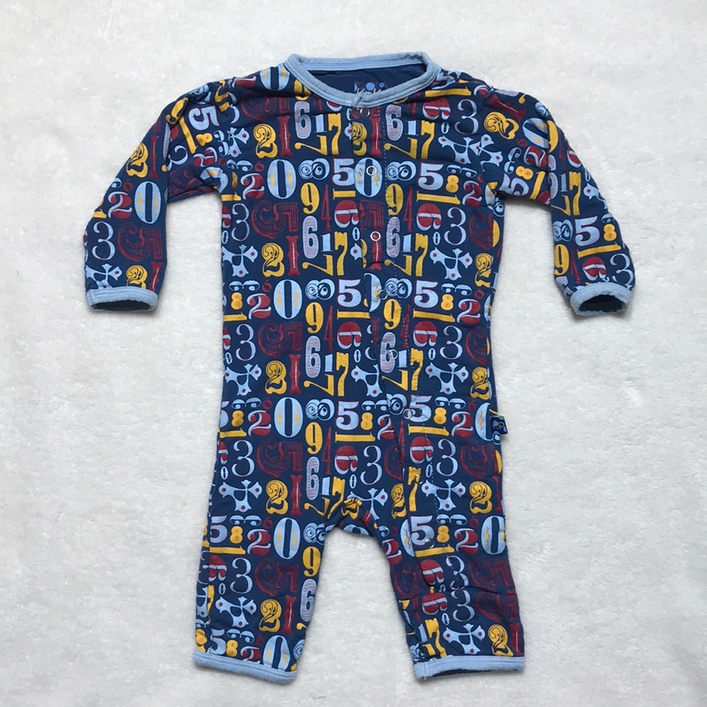 Kickee Pants Numbers bodysuit